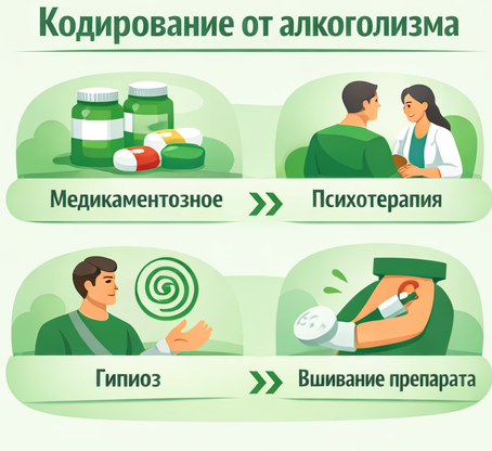 кодирование от алкоголизма в Цивильске Санати